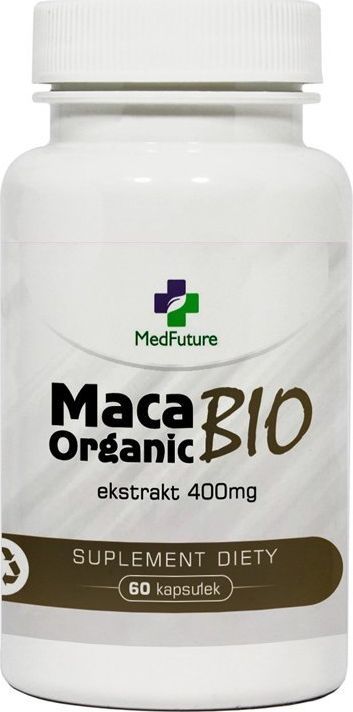MedFuture Maca Organic BIO 400mg - 60 kapsułek 1