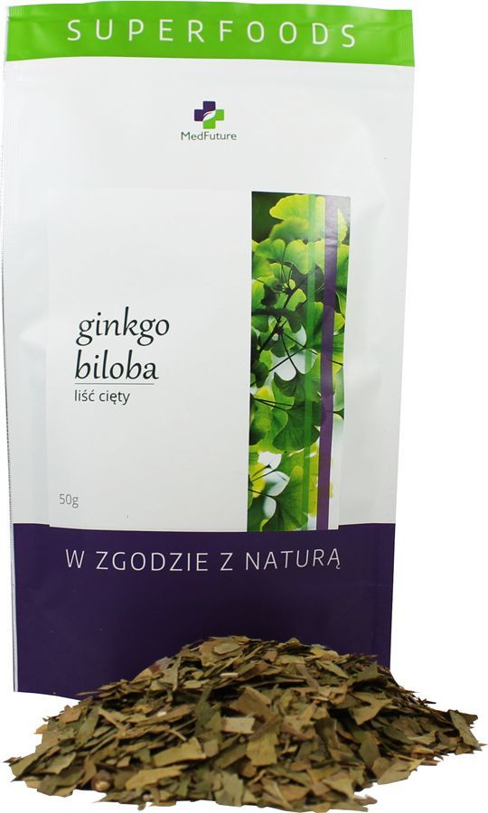 MedFuture Miłorząb japoński liść cięty 50 g 1