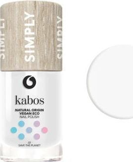 KABOS Lakier do paznokci 01 save the planet ECO 10 ml 1