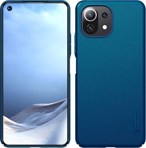 Nillkin Etui Frosted Mi 11 Lite Niebieskie 1