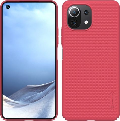 Nillkin Etui Frosted Mi 11 Lite Czerwone 1