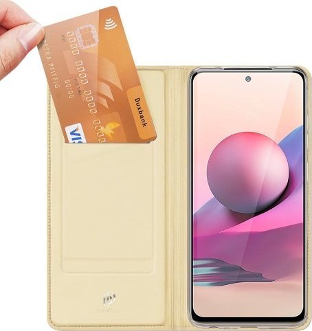 Dux Ducis Dux Ducis Skin Pro etui do Xiaomi Redmi Note 10 / 10S Złote 1