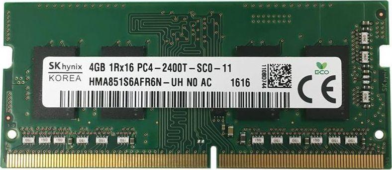 Pamięć do laptopa Hynix SODIMM, DDR4, 4 GB, 3200 MHz,  (HMA851S6DJR6N-XN_3M) 1