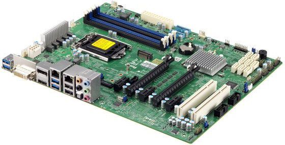 Carte Mère Supermicro X11SAE LGA1151 C236 ATX - Occasion Testée Avec I/O Shield