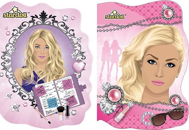 Derform Notes kształtowy A6 DERFORM Stardoll Derform TARGI 1