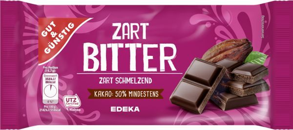 Edeka G&G Czekolada Gorzka 100 g 1