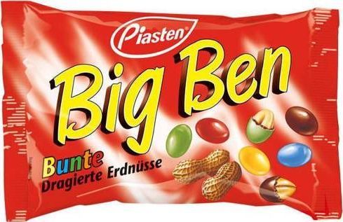 Scholetta Piasten Big Ben Orzechy w Czekoladzie Kolorowe 250 g 1