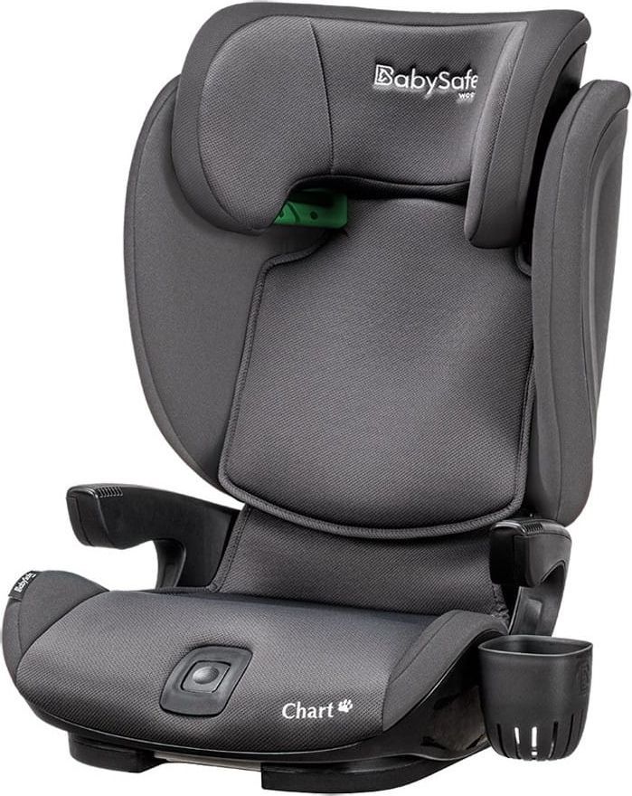 Fotelik samochodowy BabySafe Fotelik samochodowy Chart i-Size 15-36kg Grey 1