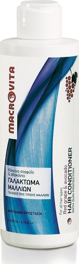 Macrovita Odżywka do włosów z bio-czerwonymi winogronami i bio-awokado 200 ml 1