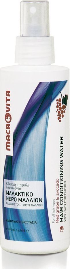 Macrovita Tonik poprawiający kondycję włosów z bio-czerwonymi winogronami i bio-awokado 200ml 1