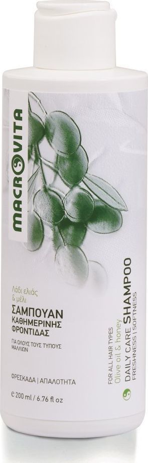 Macrovita Szampon do częstego stosowania z bio-oliwą z oliwek i miodem 200 ml 1