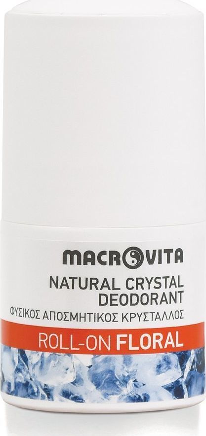 Macrovita Dezodorant roll-on z naturalnym kryształem FLORAL 50 ml 1