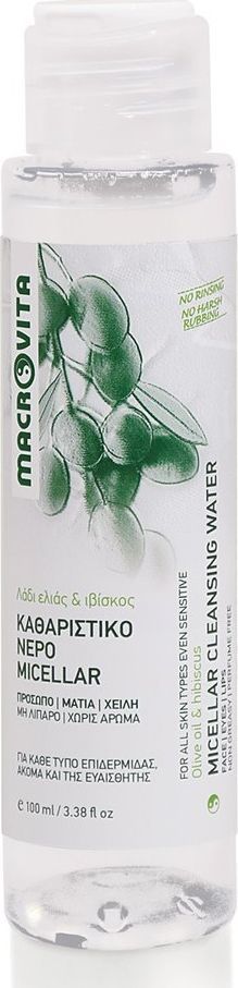 Macrovita Płyn micelarny z oliwą z oliwek i hibiskusem 100ml 1