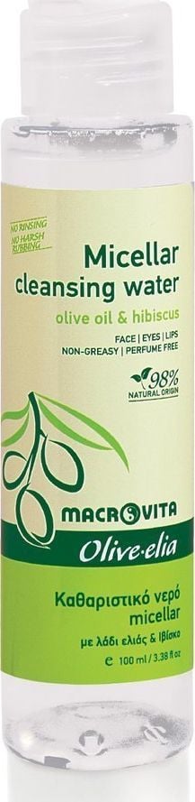 Macrovita Płyn micelarny z oliwą z oliwek i hibiskusem 100 ml 1