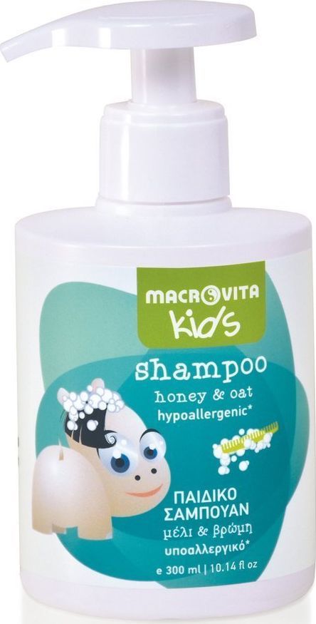 Macrovita KIDS szampon dla dzieci miód & owies 300ml 1