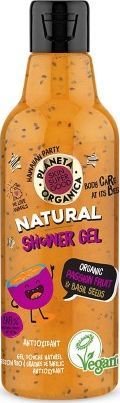 Eurobio Lab Żel pod prysznic Marakuja & Nasiona bazylii 250 ml 1