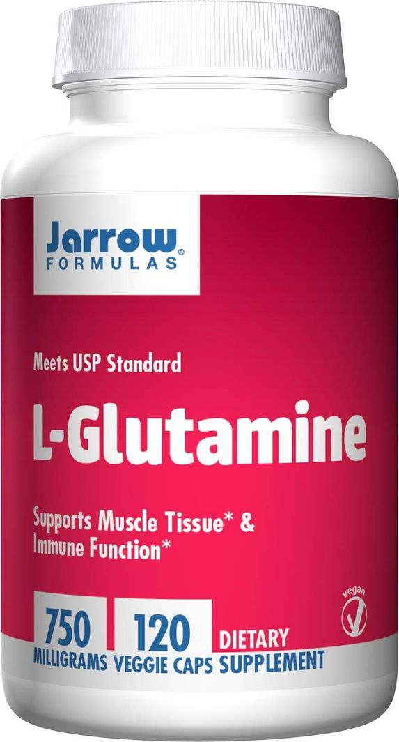 JARROW FORMULAS Jarrow Formulas - L-Glutamina, 750mg, 120 vkaps 1