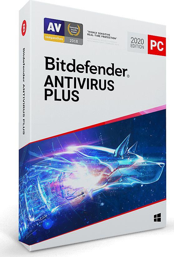  Bitdefender Antivirus Plus 2020 1 urządzenie 12 miesięcy  (BDAV-N-1Y-1D) 1