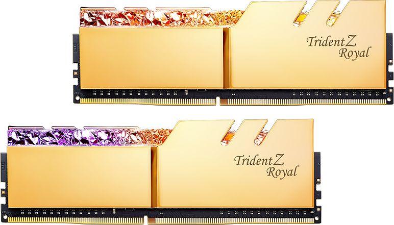 Pamięć G.Skill Trident Z Royal, DDR4, 16 GB, 4800MHz, CL19 (F4-4800C19D-16GTRGC) 1