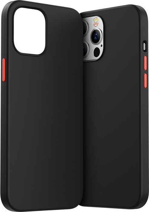Joyroom Joyroom Color Series ochronne etui do iPhone 12 Pro / iPhone 12 czarny (JR-BP799) 1