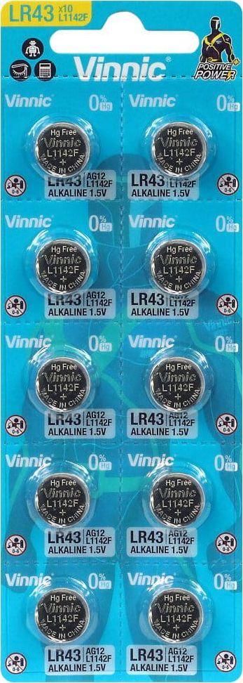 Vinnic Bateria LR43 10 szt. 1