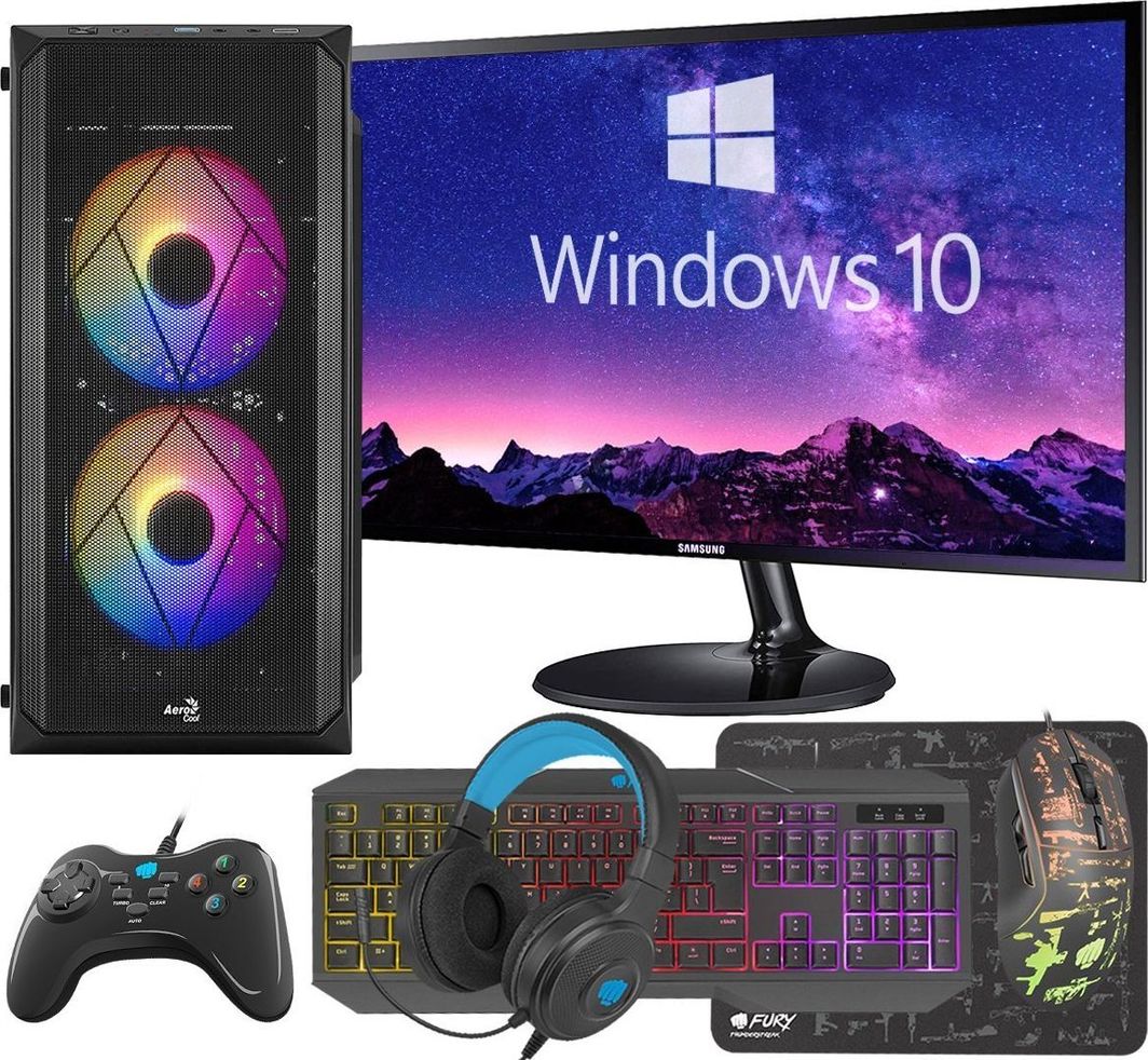 Komputer GER-POL CS-107, Core i5-4460, 8 GB, GTX 1050 Ti, 512 GB SSD Windows 10 Pro 1