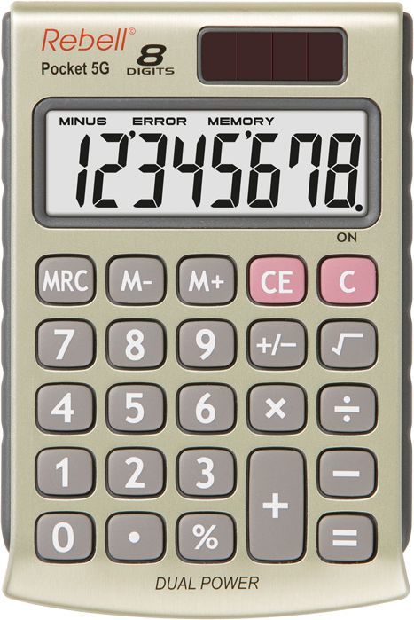 Kalkulator Rebell Pocket 5G 1