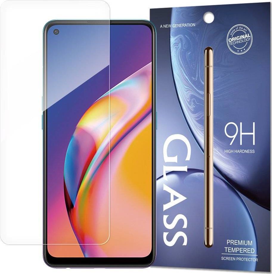 Hurtel Tempered Glass szkło hartowane 9H Oppo Reno 5 Z / F19 Pro+ 5G (opakowanie koperta) 1
