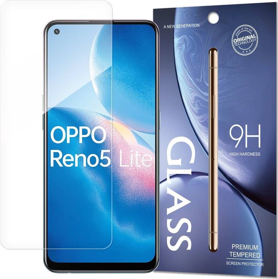 Hurtel Tempered Glass szkło hartowane 9H Oppo Reno 5 Lite / Reno 5 F (opakowanie koperta) 1