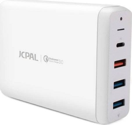 Ładowarka Jcpal Multiport 3x USB-A 1x USB-C 3 A 1