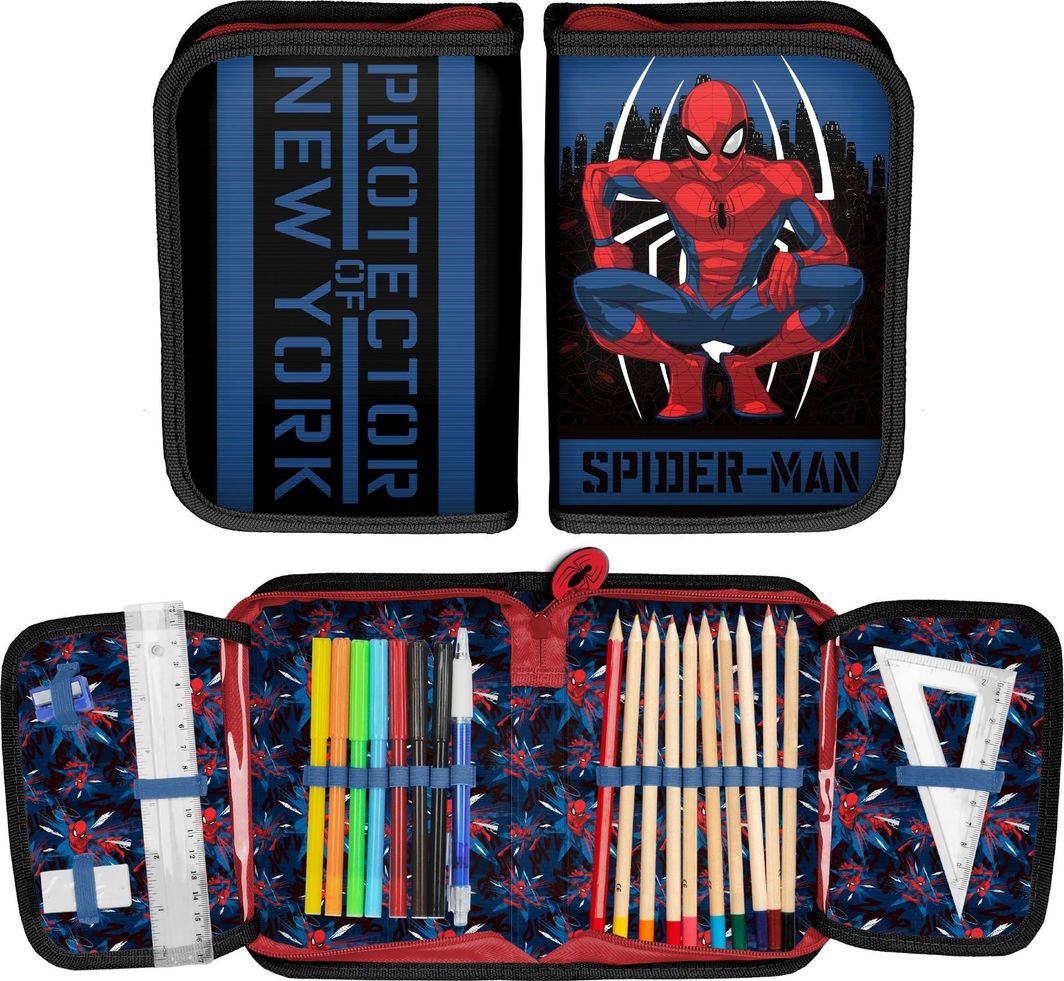 Piórnik Paso Piórnik z wyposażeniem Spiderman 1