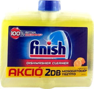 Finish Finish Płyn do czyszczenia zmywarki Lemon 2x250ml 1