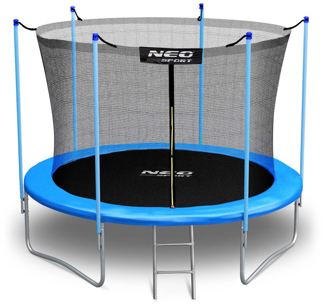 Trampolina ogrodowa Neo-Sport NS-08W181 z siatką wewnętrzną 8.5 FT 252 cm 1