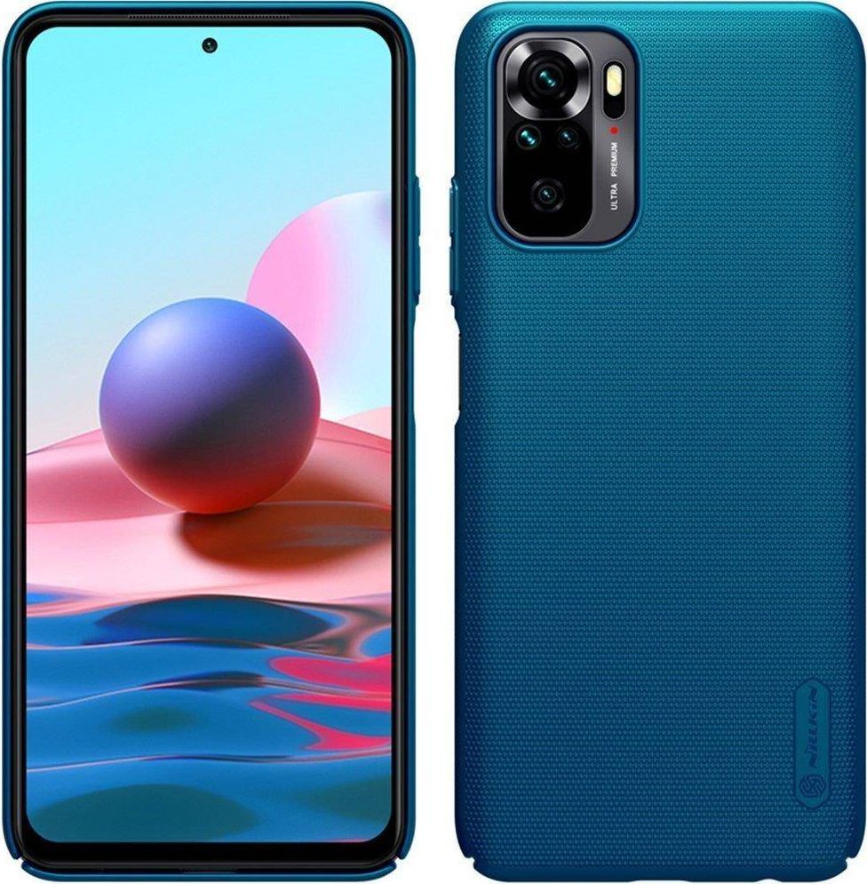 Nillkin Etui Frosted Redmi Note 10/10S Niebieskie 1