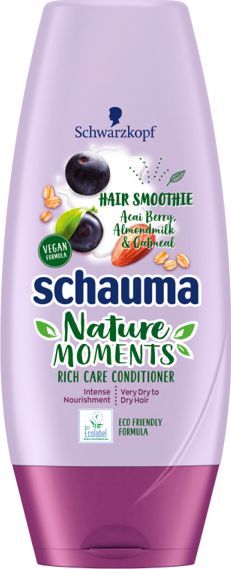 Schwarzkopf Schauma Nature Moments Hair Jagody Acai, Mleko Migdałowe i Owies Odżywka do Włosów 250 ml 1