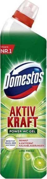 Unilever Domestos Aktiv Kraft Lime Fresh Żel WC 750 ml 1