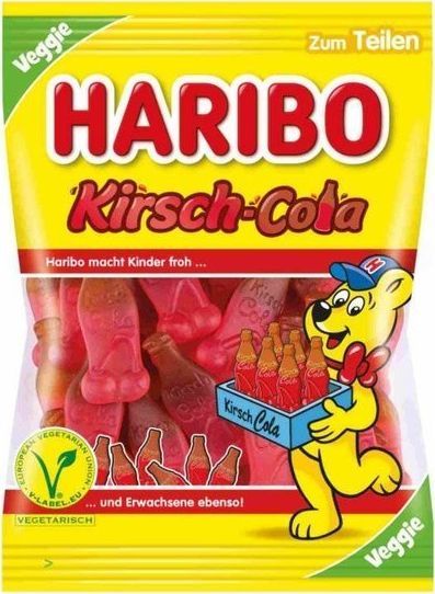 Haribo Haribo Kirsch-Cola Żelki Wegańskie 200 g 1