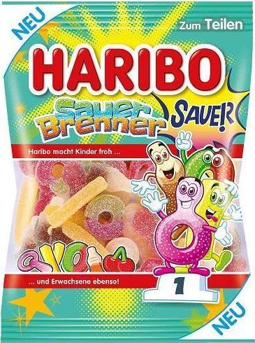 Haribo Haribo Sauer Brenner Żelki 175 g 1