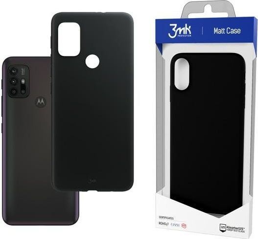 3MK 3MK Matt Case Motorola Moto G30/G10 czarny/black 1