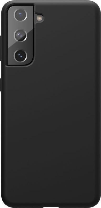 Nillkin Nillkin Flex Pure Pro Case gumowe elastyczne silikonowe etui pokrowiec Samsung Galaxy S21 5G czarny (kompatybilny z MagSafe) 1