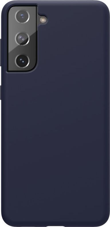 Nillkin Nillkin Flex Pure Pro Case gumowe elastyczne silikonowe etui pokrowiec Samsung Galaxy S21 5G niebieski (kompatybilny z MagSafe) 1