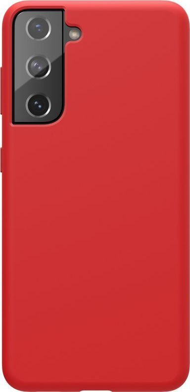 Nillkin Nillkin Flex Pure Pro Case gumowe elastyczne silikonowe etui pokrowiec Samsung Galaxy S21 5G czerwony (kompatybilny z MagSafe) 1