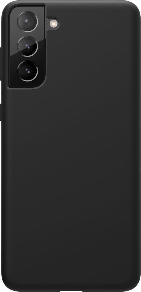 Nillkin Nillkin Flex Pure Pro Case gumowe elastyczne silikonowe etui pokrowiec Samsung Galaxy S21+ 5G (S21 Plus 5G) czarny (kompatybilny z MagSafe) 1