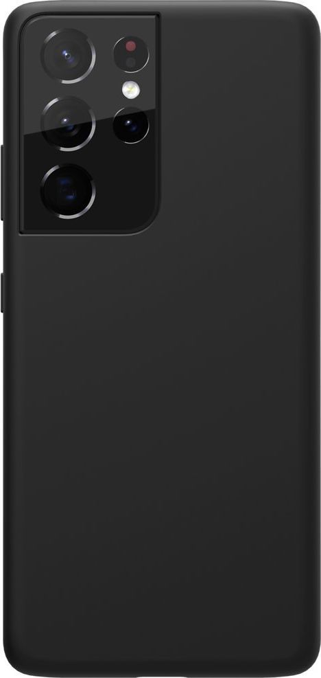 Nillkin Nillkin Flex Pure Pro Case gumowe elastyczne silikonowe etui pokrowiec Samsung Galaxy S21 Ultra 5G czarny (kompatybilny z MagSafe) 1