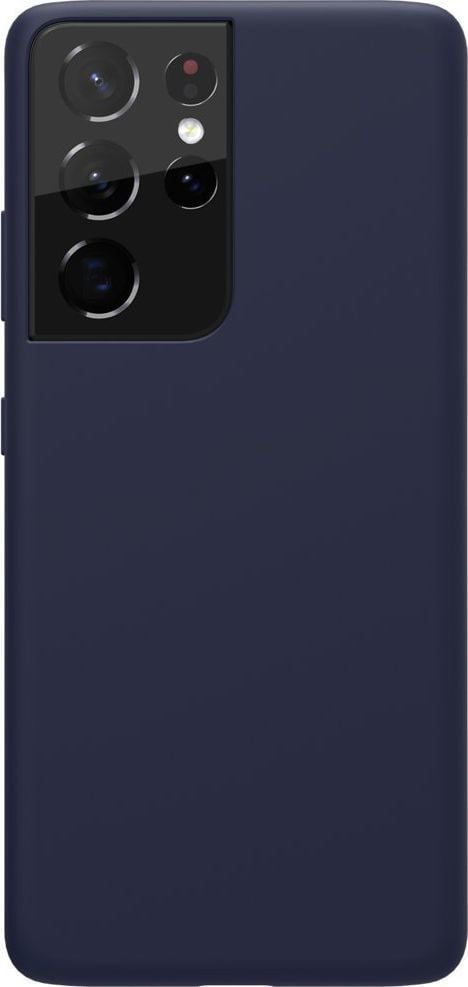 Nillkin Nillkin Flex Pure Pro Case gumowe elastyczne silikonowe etui pokrowiec Samsung Galaxy S21 Ultra 5G niebieski (kompatybilny z MagSafe) 1