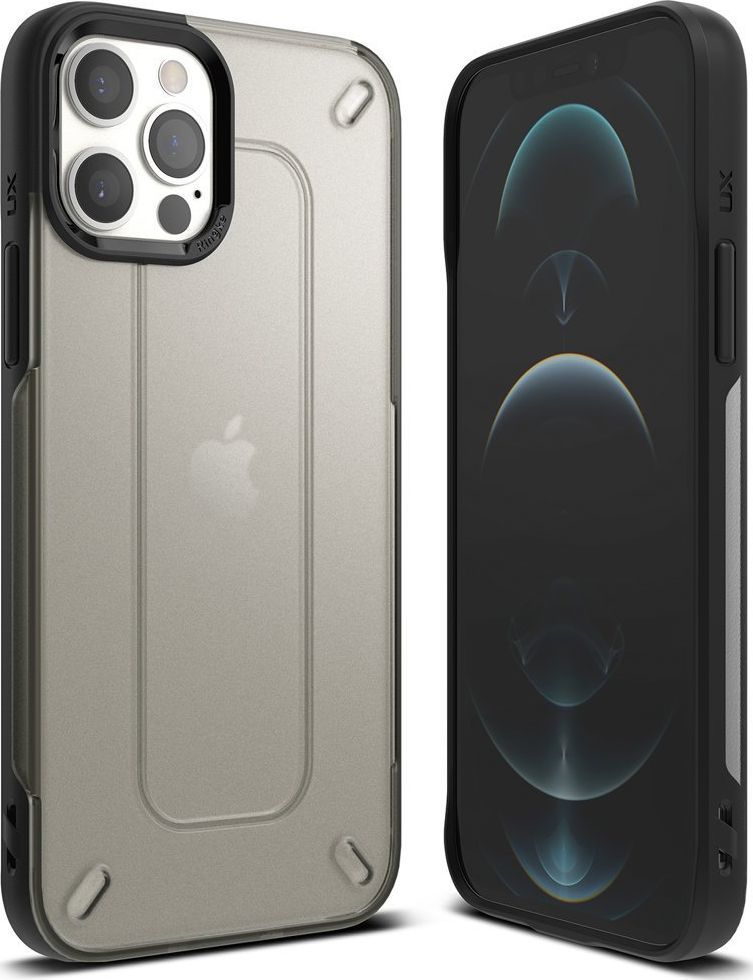 Ringke Ringke UX pancerne wytrzymałe etui pokrowiec do iPhone 12 Pro / iPhone 12 szary (UXAP0002) 1