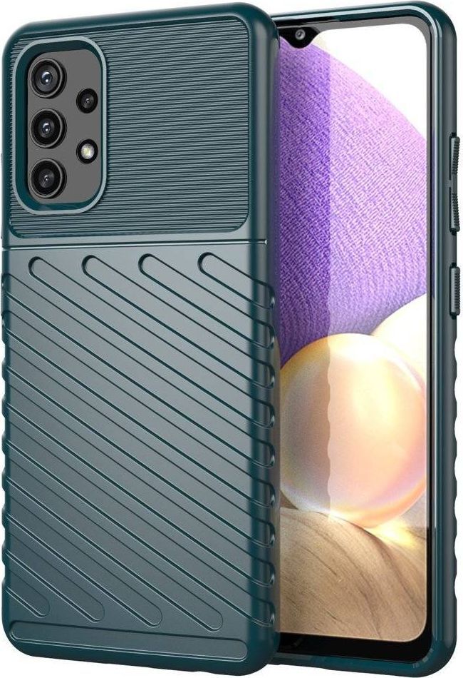 Hurtel Thunder Case elastyczne pancerne etui pokrowiec Nokia 5.4 zielony 1