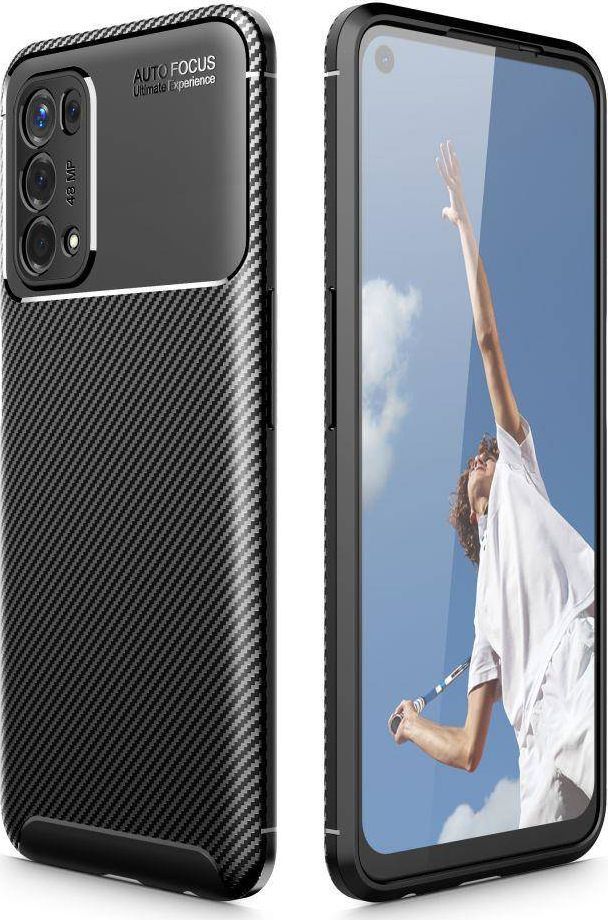 Tech-Protect TPUCarbon OPPO A54 5G / A74 5G Black 1