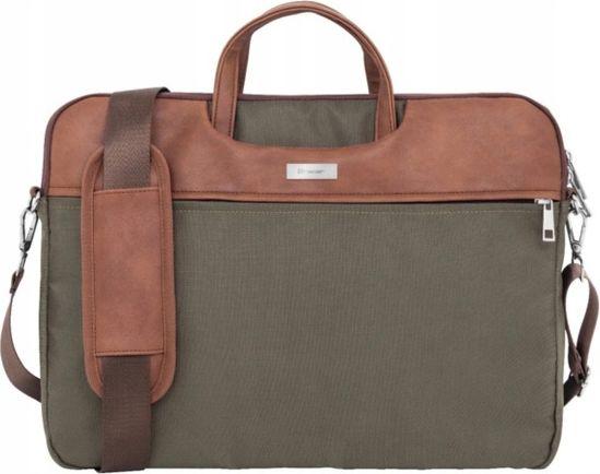 Torba Tracer Green PU Leather 15.6" (TRATOK46824) 1