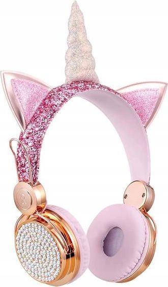 Słuchawki Cat Ear  jednorożec J3 1